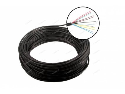 13-adriges Kabel 12 x 1 mm 1 x 1,5 mm