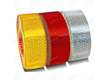 rotes reflektierendes Band 5cmx50m