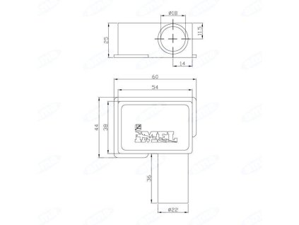 Batterieklemmenabdeckung rechts