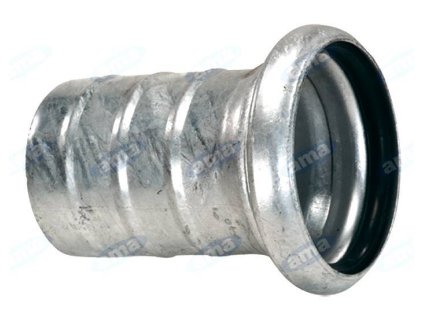 Kupplung mit Schlauchtülle 76 x 76 mm