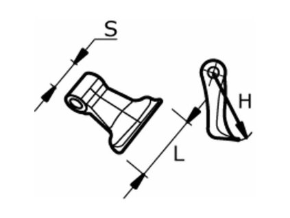 Hammerschlegel 105x100x40 mm