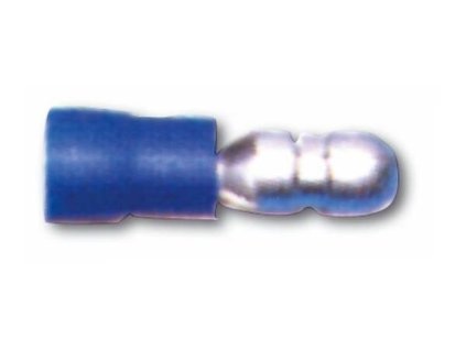 Steckverbinder blau rund isoliert männlich 1-2,5 mm2