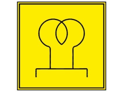 Emblem - vorglühen gelb