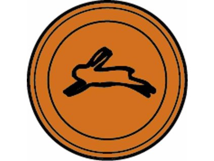 Hochgeschwindigkeitsanzeige rund, orange