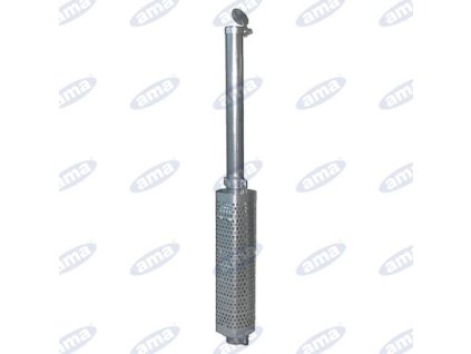 Auspuffschalldämpfer 1085 mm / 60 mm / 24 dB