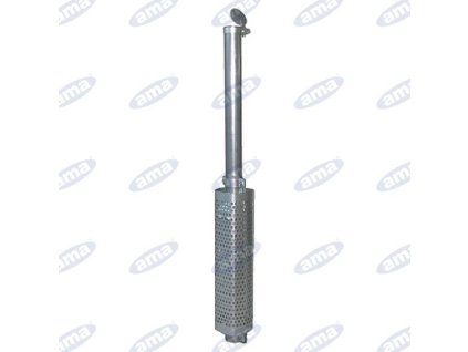 Auspuffschalldämpfer 1085 mm / 70 mm / 24 dB