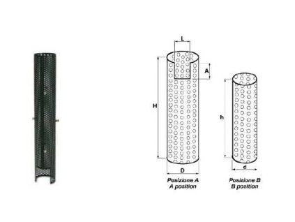 Auspuffgitter 140x900 A