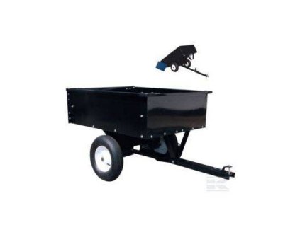 Gartentraktoranhänger mit 225 kg Kapazität