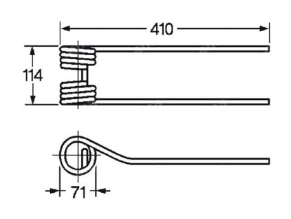 Pick-Up Zinke  71x114x410