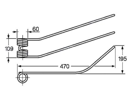 Tellerfeder 60x109x470