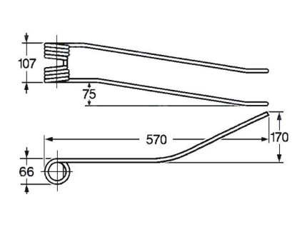 Pick-Up Zinke  66x107x570