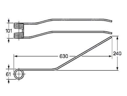 Pick-Up Zinke 61x101x630