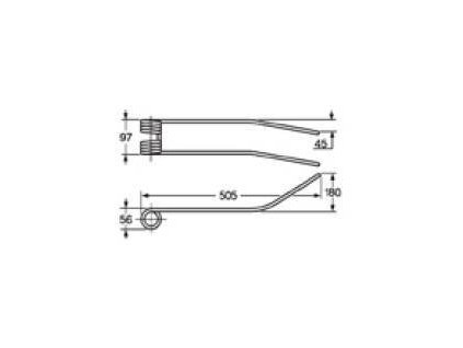 Spiralfeder 56x97x505