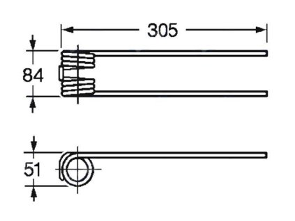 Spiralfeder 51x84x305