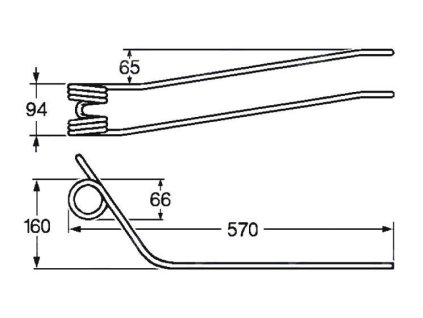 Pick-Up Zinke    66x94x570