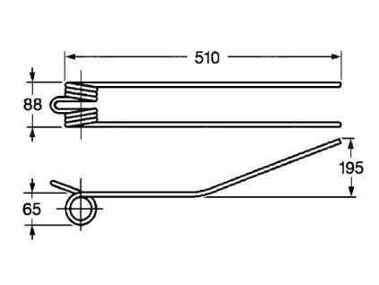 Spiralfeder 65x88x510