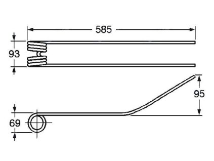 Pick-Up Zinke  69x93x585