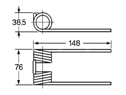 Pick-Up Zinke 38,5x76x148
