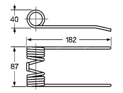 Pick-up Zinken 40x87x182