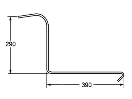 Feder für Balkenwickler 390x290