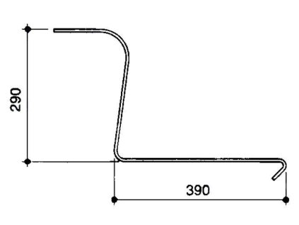 Feder für Balkenwickler 390x290