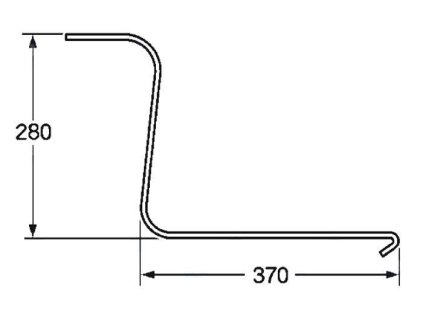 Feder für Balkenfräse 370x280