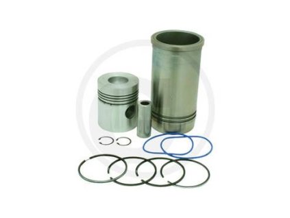 Komplette Zylinderlaufbuchse 100 mm 4 Ringe