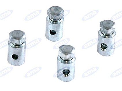 Schraubennippel für Züge  2,5-3mm