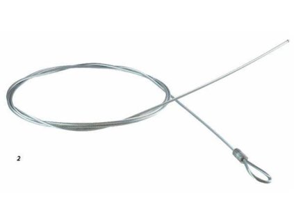 Kupplungsseil mit 4 mm Öse, 1500 mm