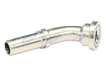 Tieffe Hochdruck-Flanscharmatur SAE 6000, 3/4", 41,3 mm, 45 Grad.