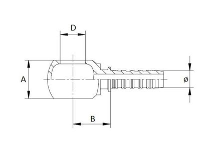Pressnippel 18x1,5 - 3/8"