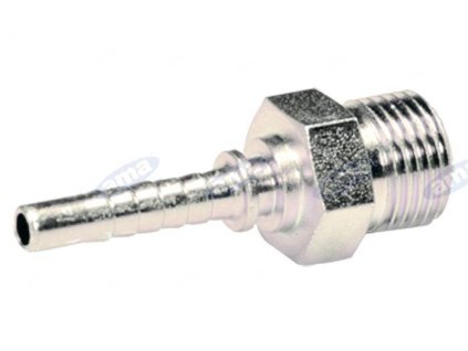 Pressnippel JIC 74, 1/2", 7/8"