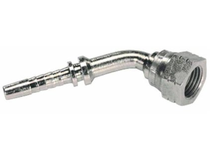 Pressnippel 45-Grad-Innengewinde JIC 74, 1/2", 7/8"