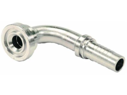 Tieffe Hochdruck-Flanscharmatur SAE 3000, 1"1/4", 44,5 mm, 90 Grad.