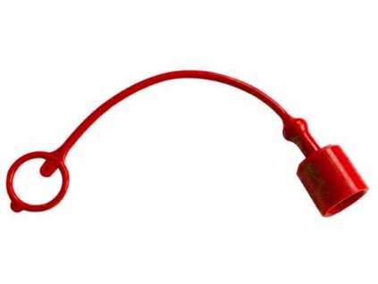 Staubschutz für Schnellkupplung - Stecker 1/2" Rot