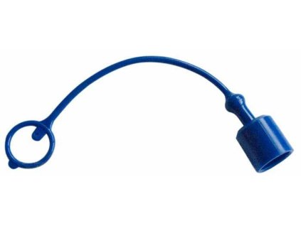 Staubschutz für Schnellkupplung - Stecker 1/2" Blau