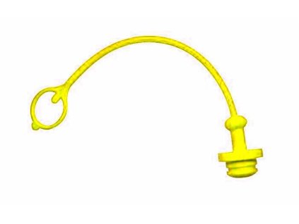 Staubschutz für Schnellkupplung - Innengewinde 1/2" Gelb