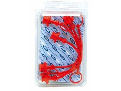 Staubschutz für Schnellkupplung - Innengewinde 1/2" Rot - Satz mit 5 Stück