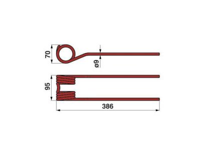 Feder für Fella turner