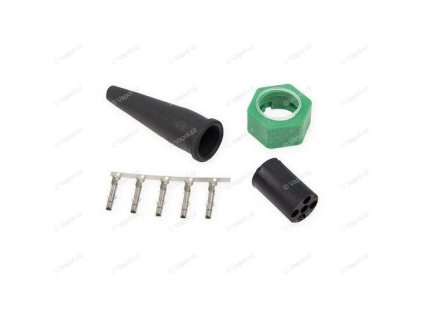 Stecker BAJ 5pin P grün FT-77,88, MD-36