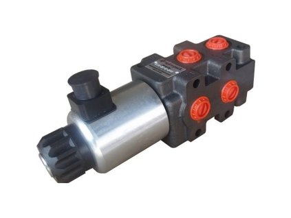 Umschaltventil, Wegeventil  6/2  12 VDC 50 l/min G1/2"ms