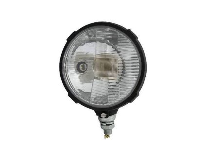 Hauptleuchte rund mit asymmetrischer Glühbirne