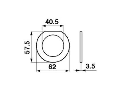 Einstellscheibe 3,5mm