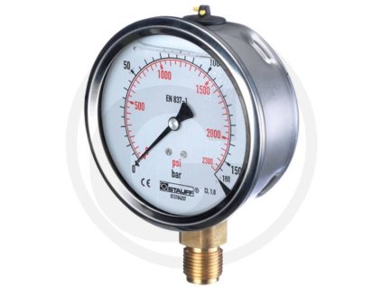 WIKA Manometer 160 bar Ø63mm - 1/4"