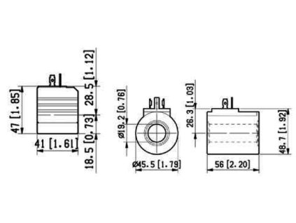 Spule 12V - für 75662, 75563, 91301