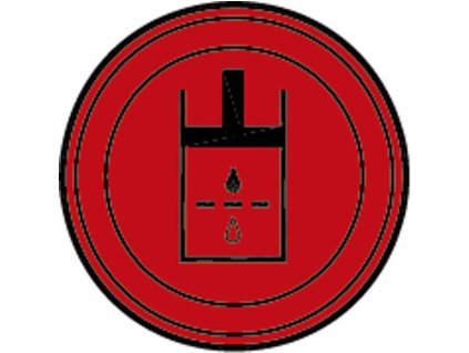 Ölfilterleuchte rund, rot