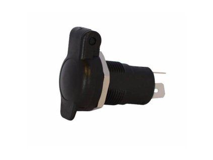 2-polige Steckdose 12 V-24V mit Kappe