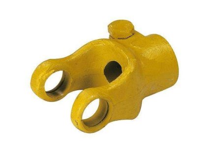 Aufsteckgabel -Nabengabel  mit Nut und  Klemmschraube, nicht Profil berührend