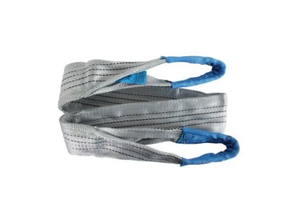 Hebeband mit Schlaufe grau 4To, L-3 m, Breite-120mm