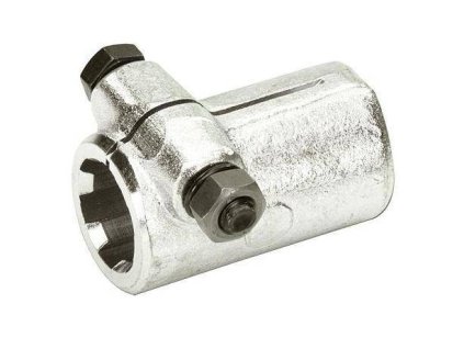 Profilhülse mit  Klemmschraube